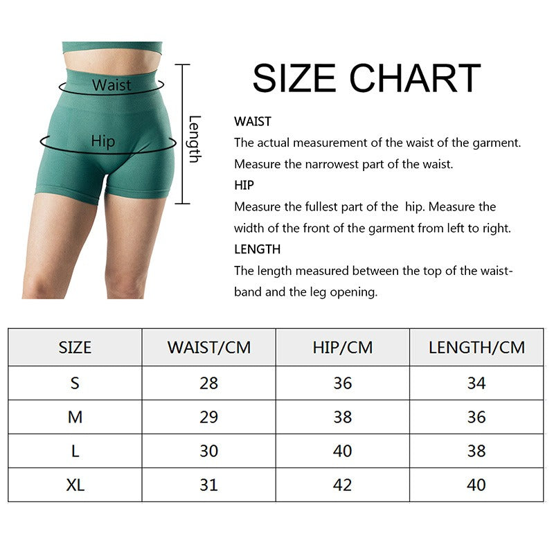 High Waist Athletic Breathable Gym Shorts S-XL